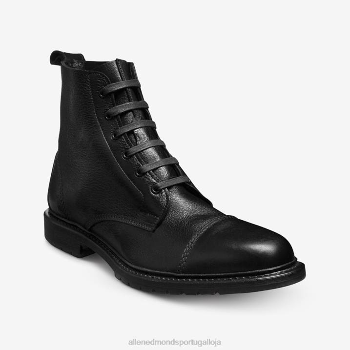 botas cap toe normandy 848L145 preto homensAllen Edmonds