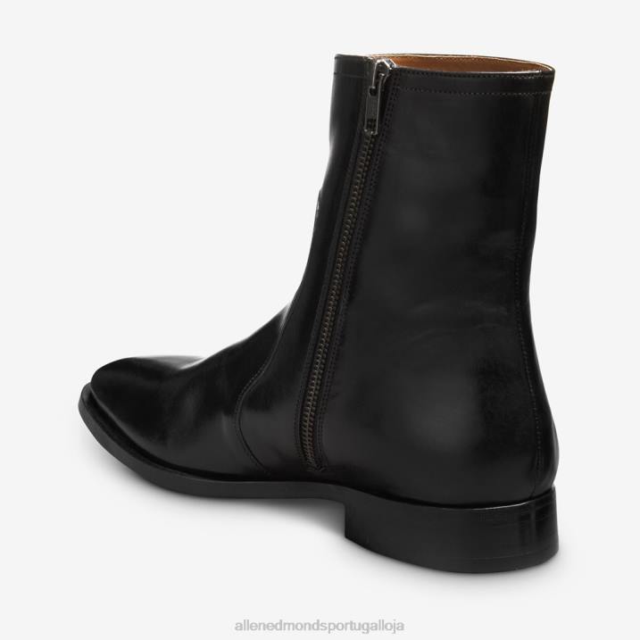 bota com zíper siena 848L149 preto homensAllen Edmonds