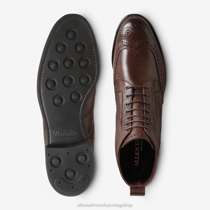 bota dalton à prova de intempéries com sola de borracha dainite 848L134 marrom homensAllen Edmonds