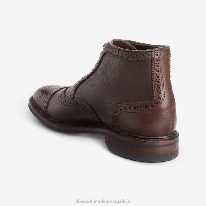 hamilton bota oxford cap toe 848L131 marrom caído homensAllen Edmonds