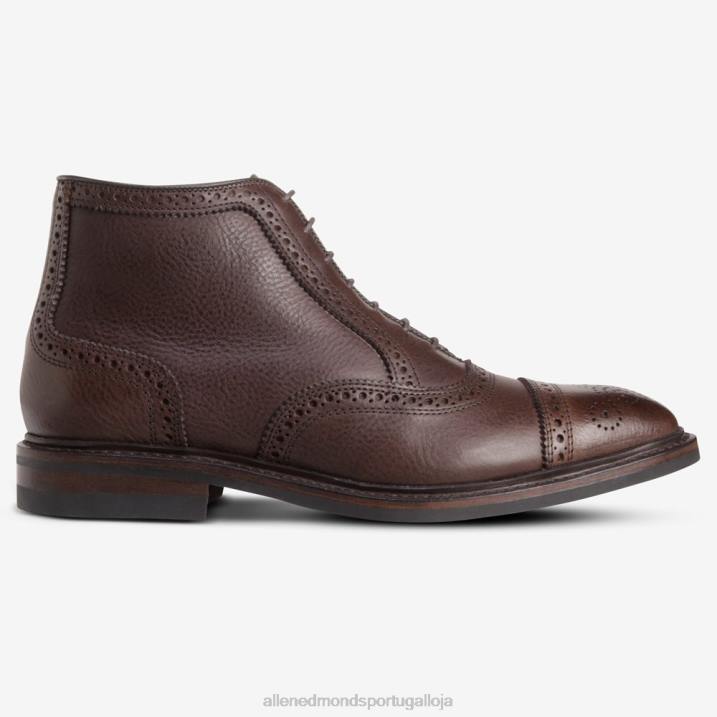 hamilton bota oxford cap toe 848L131 marrom caído homensAllen Edmonds