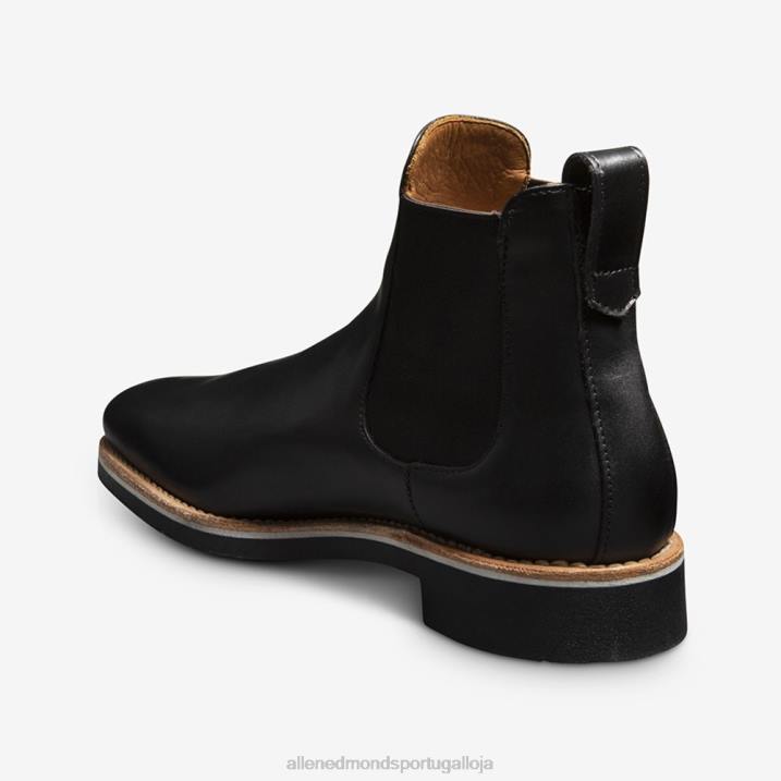 bota chelsea com assinatura do liverpool 848L50 couro preto homensAllen Edmonds