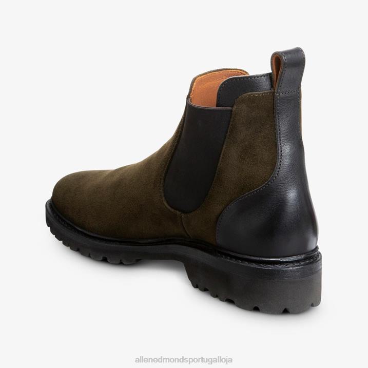 bota chelsea descoberta 848L413 caça verde homensAllen Edmonds