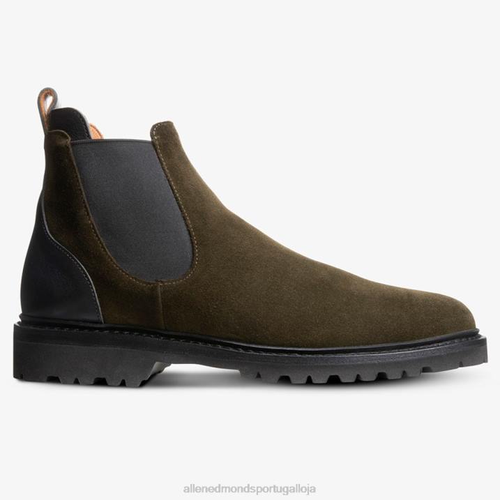 bota chelsea descoberta 848L413 caça verde homensAllen Edmonds