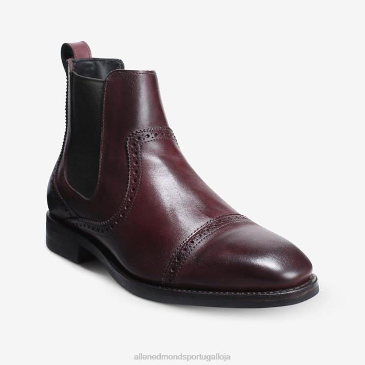 bota vestido chelsea lombard 848L475 merlot homensAllen Edmonds