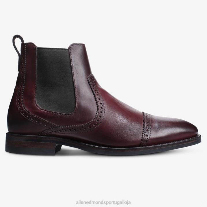 bota vestido chelsea lombard 848L475 merlot homensAllen Edmonds