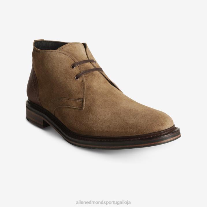 bota chukka cyrus 848L150 camurça marrom claro homensAllen Edmonds