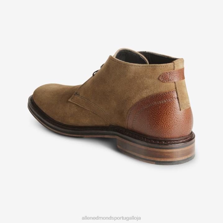 bota chukka cyrus 848L150 camurça marrom claro homensAllen Edmonds