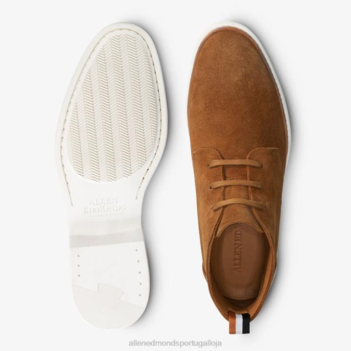 chukka de camurça mais selvagem 848L430 bolota castanho claro homensAllen Edmonds