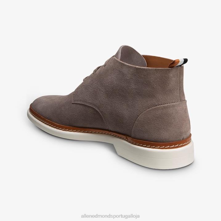 chukka de camurça mais selvagem 848L96 cinza estanho homensAllen Edmonds