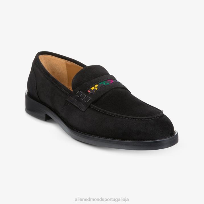 bolama mocassim de camurça por armando cabral 848L464 preto homensAllen Edmonds