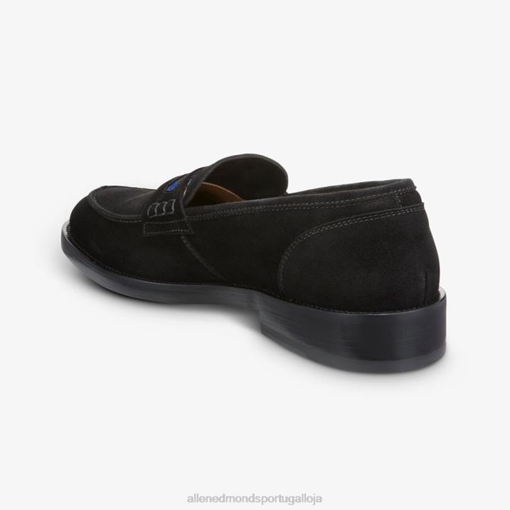 bolama mocassim de camurça por armando cabral 848L464 preto homensAllen Edmonds