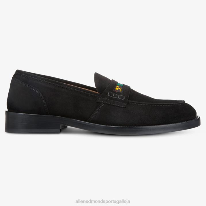 bolama mocassim de camurça por armando cabral 848L464 preto homensAllen Edmonds