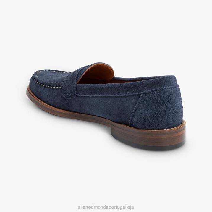 mocassim dylan penny 848L350 camurça azul marinho homensAllen Edmonds