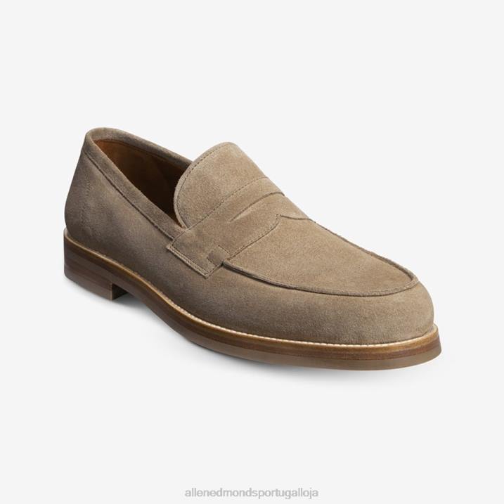 mocassim newton penny 848L382 camurça taupe homensAllen Edmonds