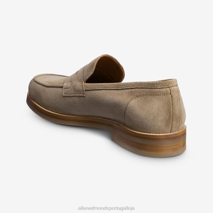 mocassim newton penny 848L382 camurça taupe homensAllen Edmonds