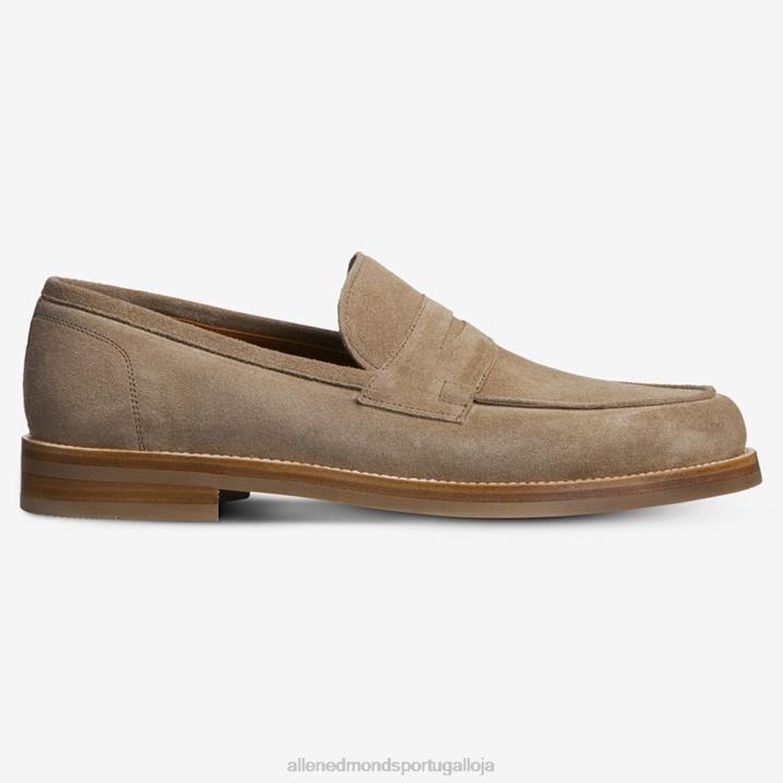 mocassim newton penny 848L382 camurça taupe homensAllen Edmonds