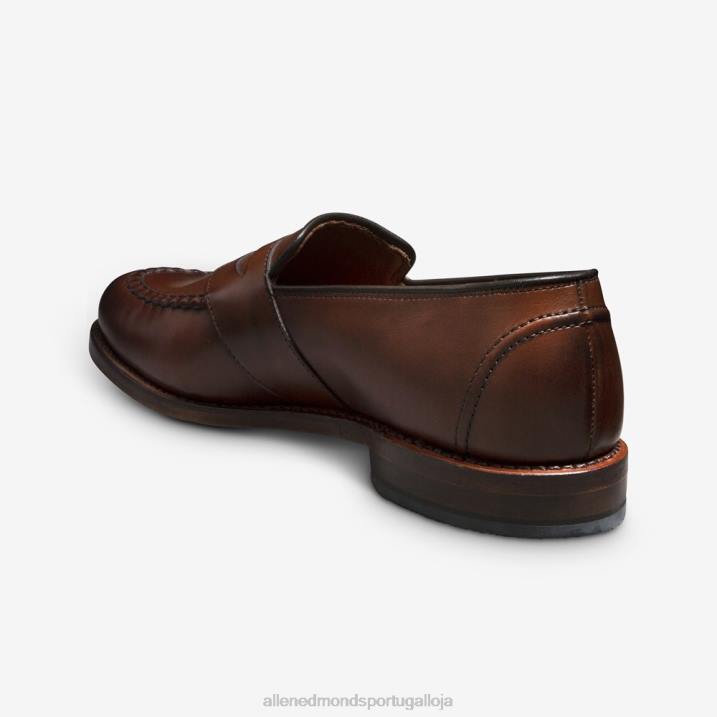 mocassim randolph penny 848L90 pimentão escuro homensAllen Edmonds