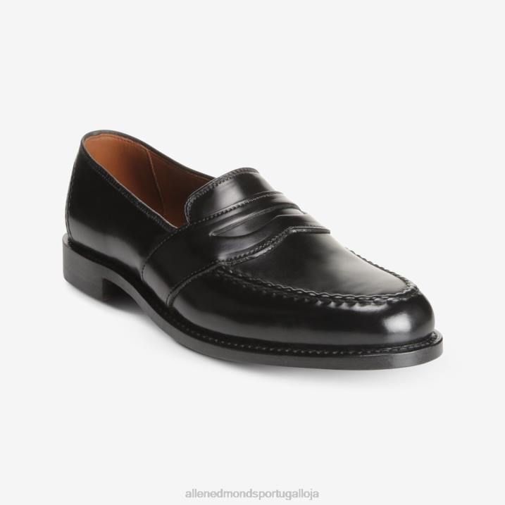 randolph shell cordovan mocassim penny 848L34 cordovão preto homensAllen Edmonds