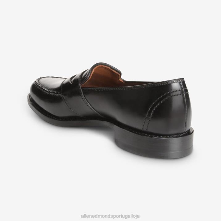 randolph shell cordovan mocassim penny 848L34 cordovão preto homensAllen Edmonds