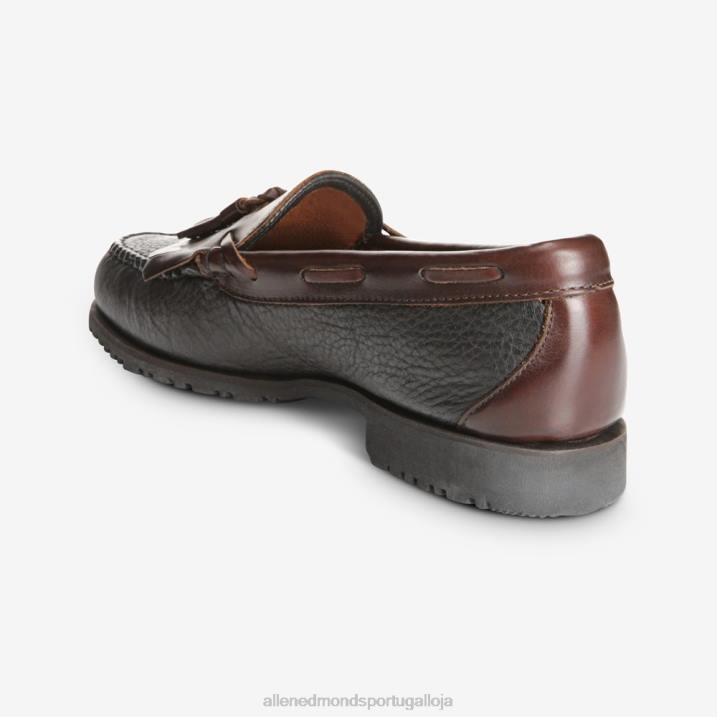 mocassim borla nashua 848L440 Preto amarronzado homensAllen Edmonds