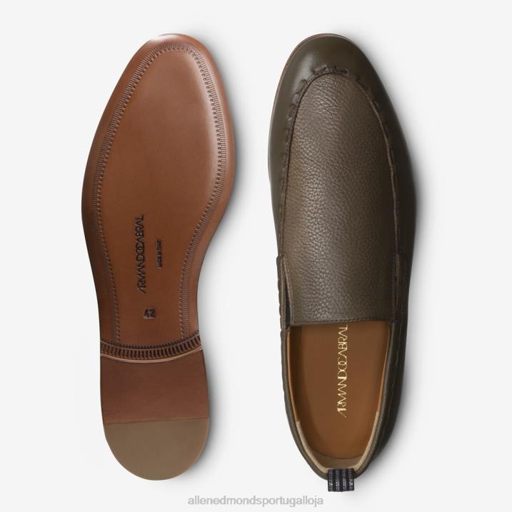 bula casual loafer de armando cabral 848L124 Oliva homensAllen Edmonds