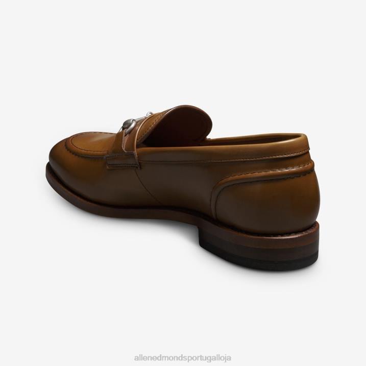 Randolph bit mocassim 848L188 couro de nogueira homensAllen Edmonds