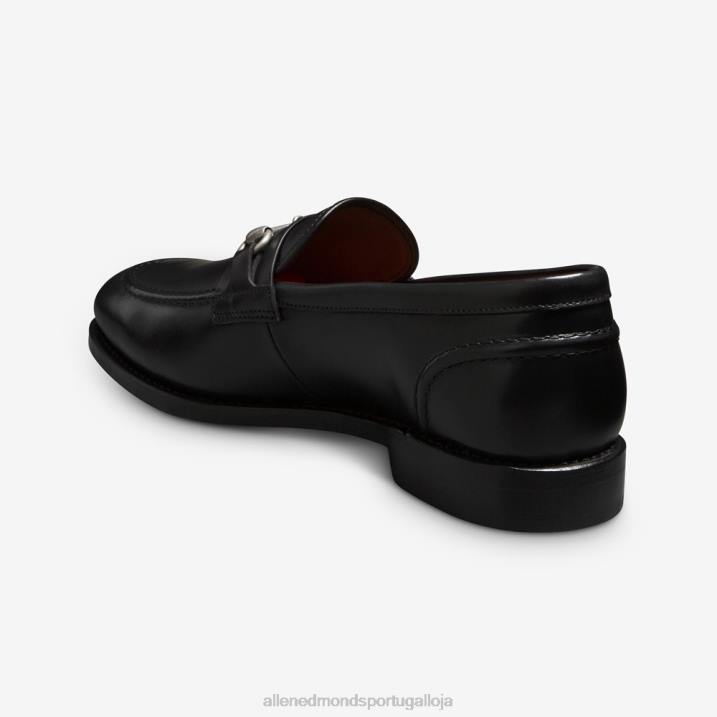 Randolph bit mocassim 848L7 couro preto homensAllen Edmonds