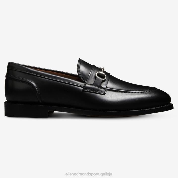 Randolph bit mocassim 848L7 couro preto homensAllen Edmonds