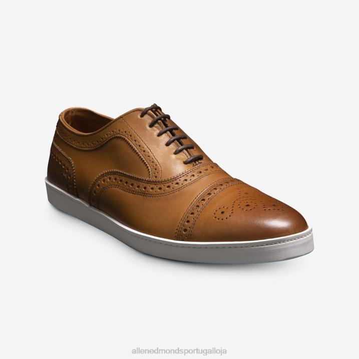 sapatilha tipo oxford 848L33 noz marrom homensAllen Edmonds