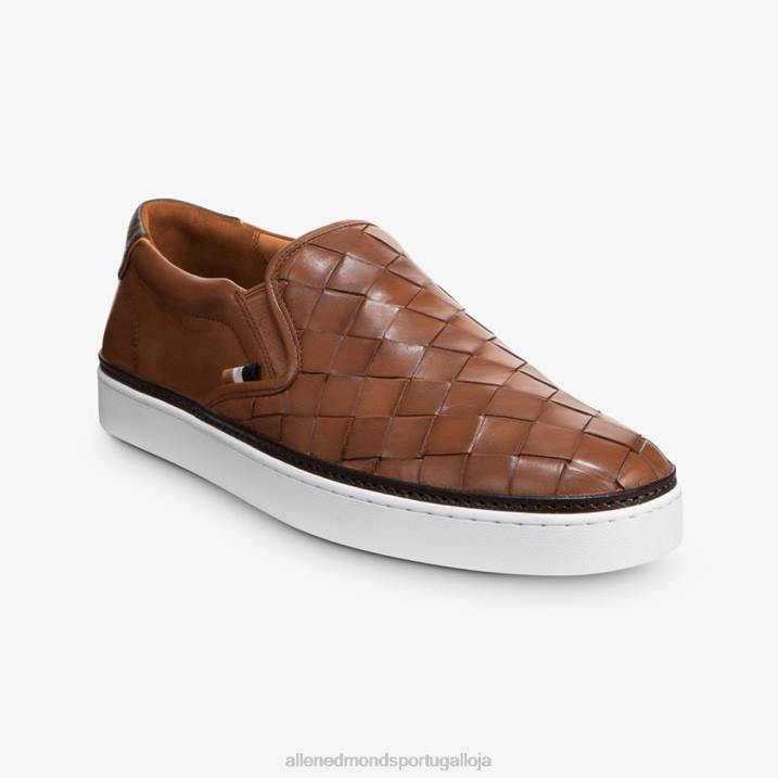 tênis slip-on tecido alpha 848L46 bronzeado homensAllen Edmonds