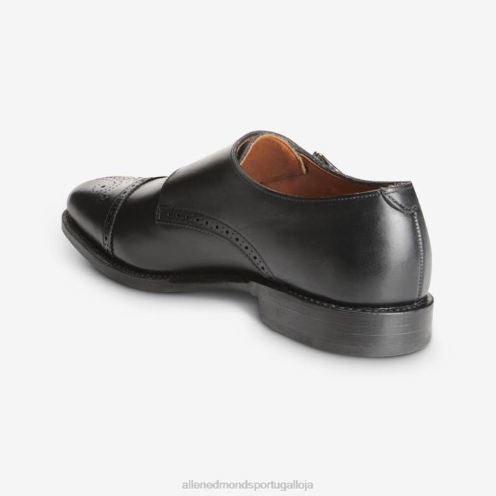 st. sapato social john's double monk strap 848L357 preto homensAllen Edmonds