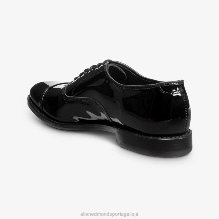 sapato social oxford bico fino park avenue 848L10 patente preta homensAllen Edmonds