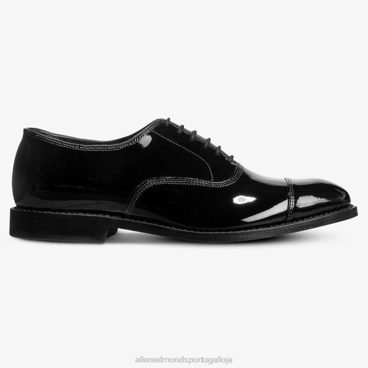 sapato social oxford bico fino park avenue 848L10 patente preta homensAllen Edmonds