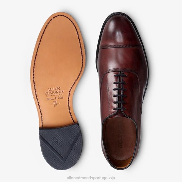 sapato social oxford bico fino park avenue 848L16 bordeaux homensAllen Edmonds