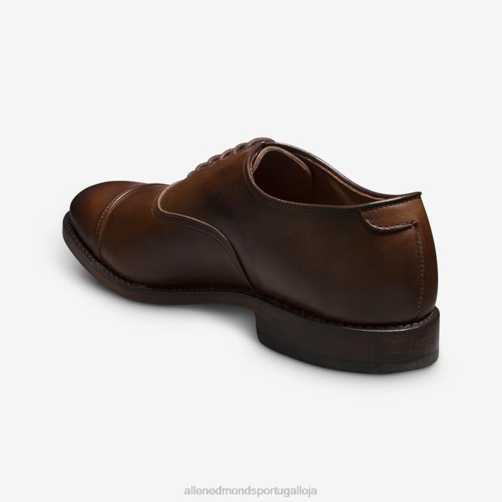 sapato social oxford bico fino park avenue 848L42 marrom café homensAllen Edmonds