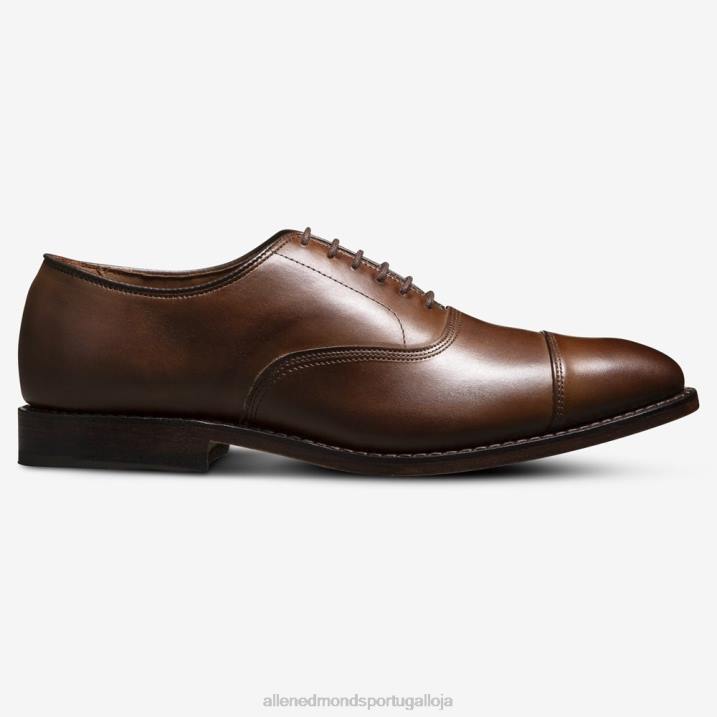 sapato social oxford bico fino park avenue 848L42 marrom café homensAllen Edmonds