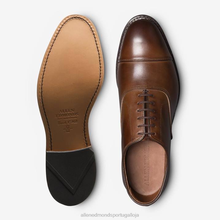 sapato social oxford bico fino park avenue 848L42 marrom café homensAllen Edmonds