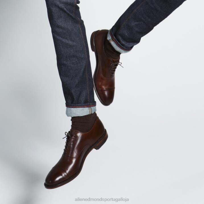 sapato social oxford bico fino park avenue 848L44 mogno homensAllen Edmonds