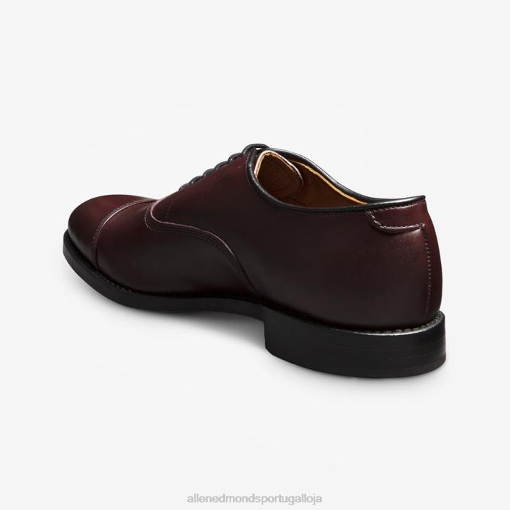 sapato social oxford bico fino park avenue 848L45 couro bordô homensAllen Edmonds