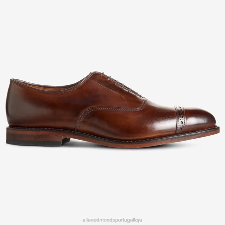 sapato social oxford bico fino quinta avenida 848L43 mogno homensAllen Edmonds