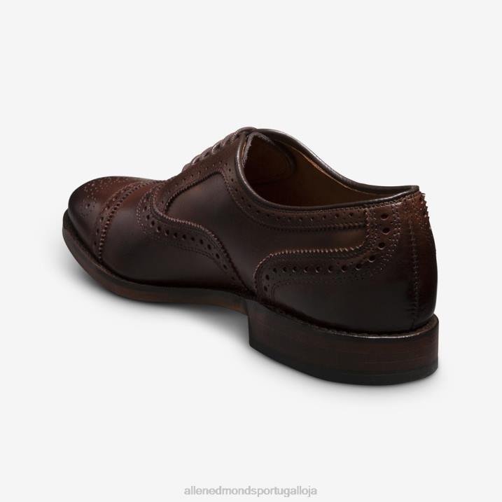 sapato social oxford cap toe 848L23 mogno homensAllen Edmonds