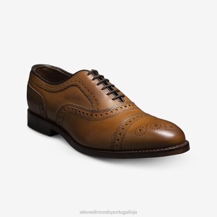 sapato social oxford cap toe 848L273 noz marrom homensAllen Edmonds