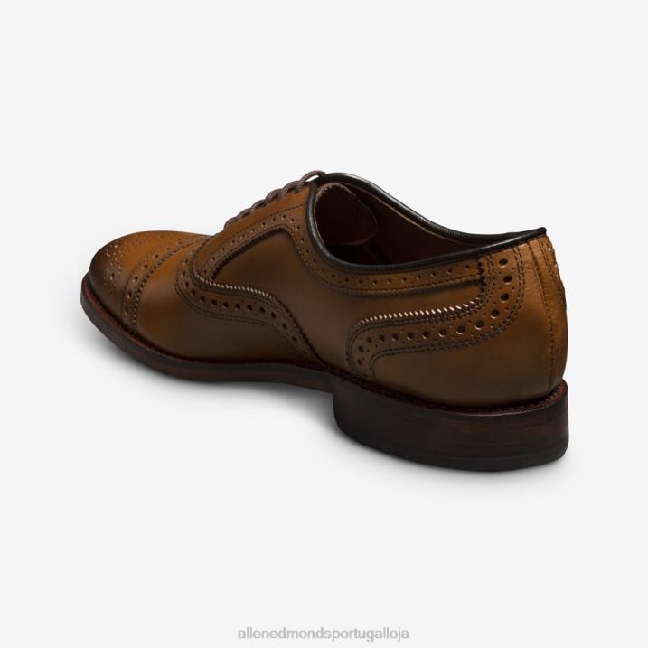 sapato social oxford cap toe 848L273 noz marrom homensAllen Edmonds