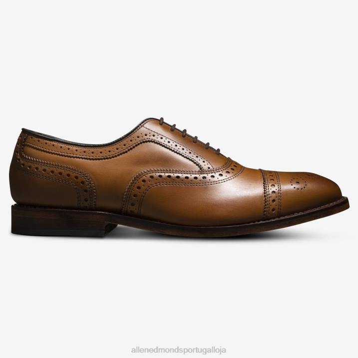 sapato social oxford cap toe 848L273 noz marrom homensAllen Edmonds