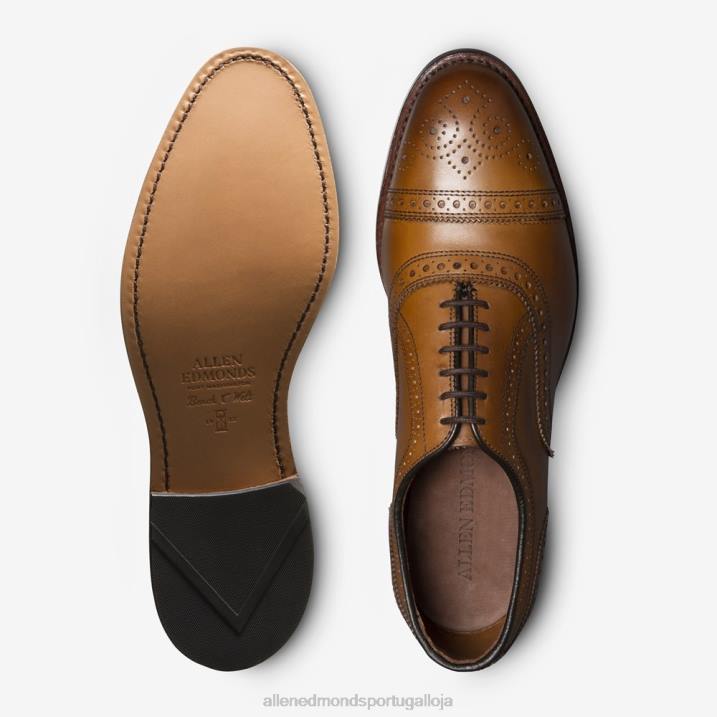 sapato social oxford cap toe 848L273 noz marrom homensAllen Edmonds