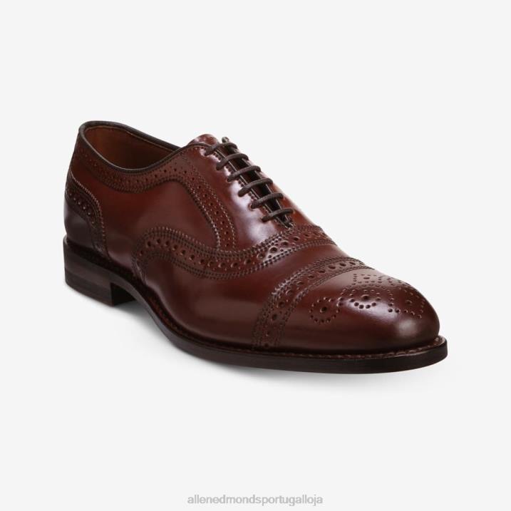 sapato social oxford cap toe shell cordovan 848L31 pimentão cordovan homensAllen Edmonds