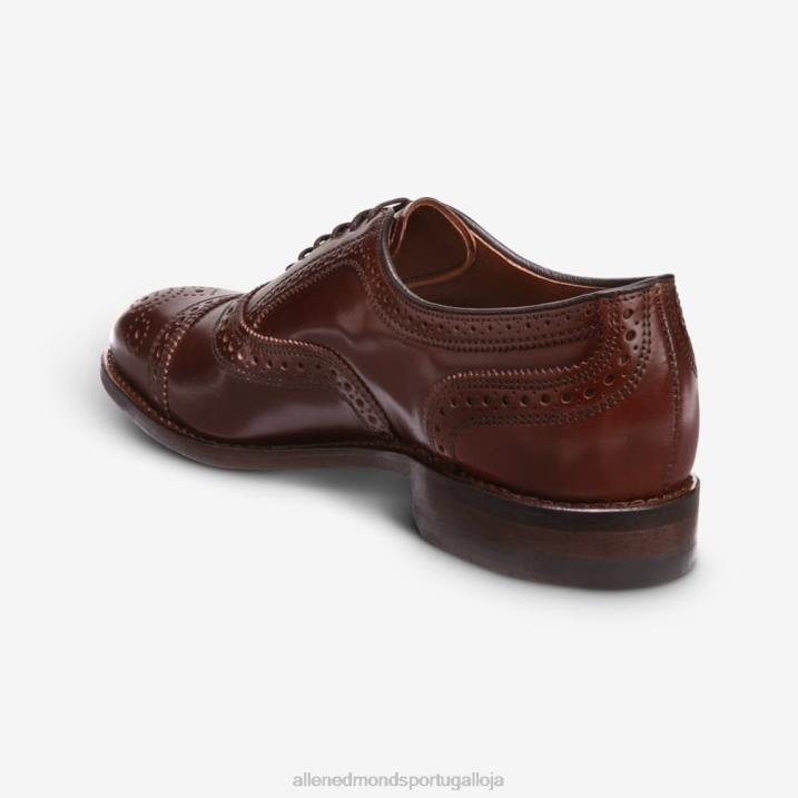 sapato social oxford cap toe shell cordovan 848L31 pimentão cordovan homensAllen Edmonds