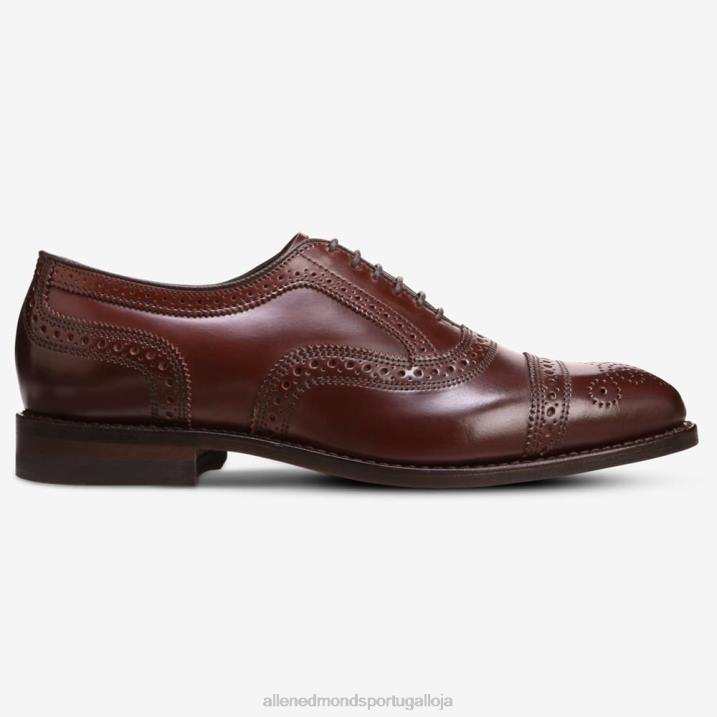 sapato social oxford cap toe shell cordovan 848L31 pimentão cordovan homensAllen Edmonds