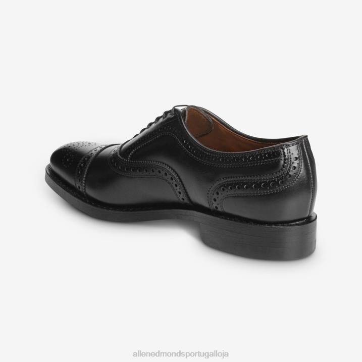 sapato social oxford com bico fino e solado dainite 848L29 preto homensAllen Edmonds